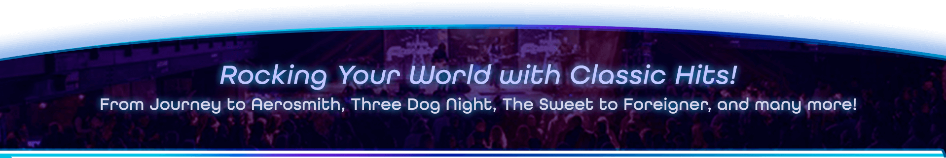 Rocking Your World Banner - Crowd and Stage